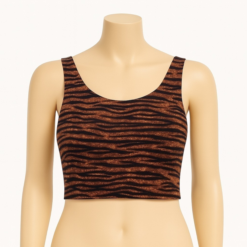 Savage X Fenty Tiger Print Women's bra top size Large